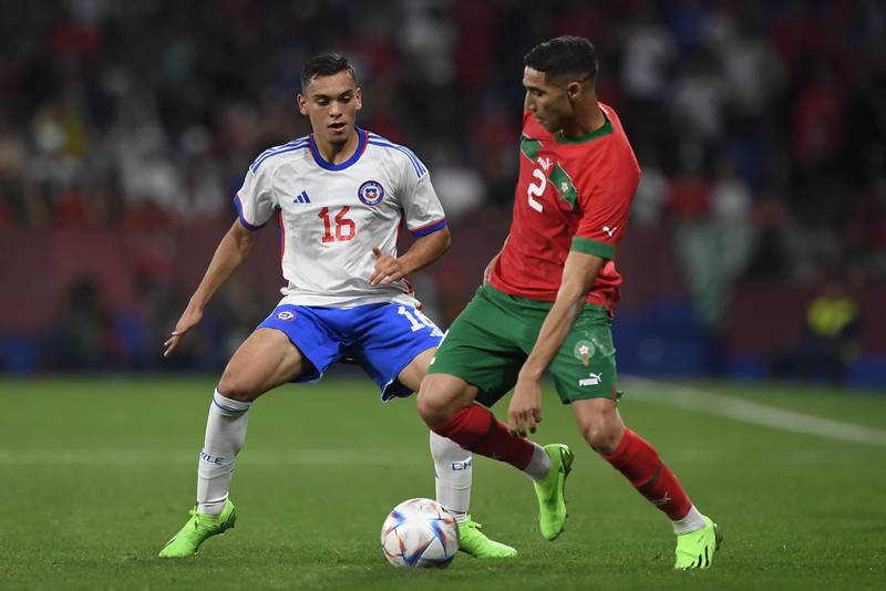 Chile perdió ante Marruecos