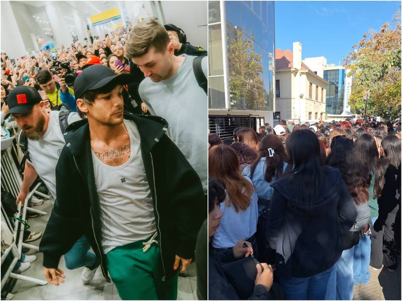 “Louis Chileno”: visita del ex One Direction genera la locura total de sus fans en el país
