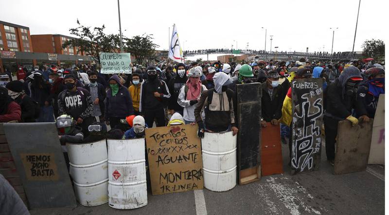 Colombia manifestaciones