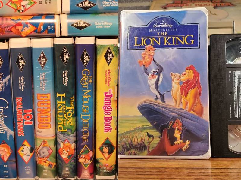 Clásicos de Disney en VHS se venden hasta por más de un millón de pesos en línea
