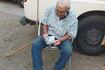 Testimonio desgarrador: Hombre de 103 años perdió todo en el incendio en Quillón, incluido a sus 16 perros