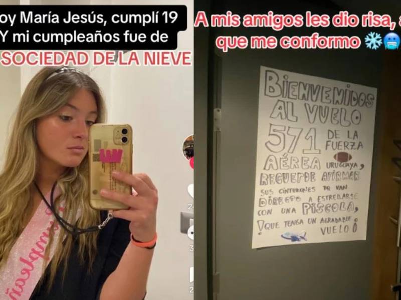 “¿Es broma?”: Avalancha de críticas recibe joven chilena por celebrar su cumpleaños con temática de “La Sociedad de la Nieve”