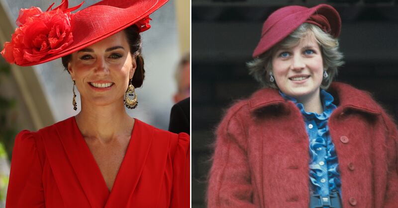 Kate Middleton y Lady Di
