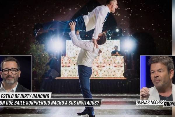 “Saltábamos como cabros chicos”: Nacho Gutiérrez contó detalles del baile estilo “Dirty Dancing” que hizo en su matrimonio