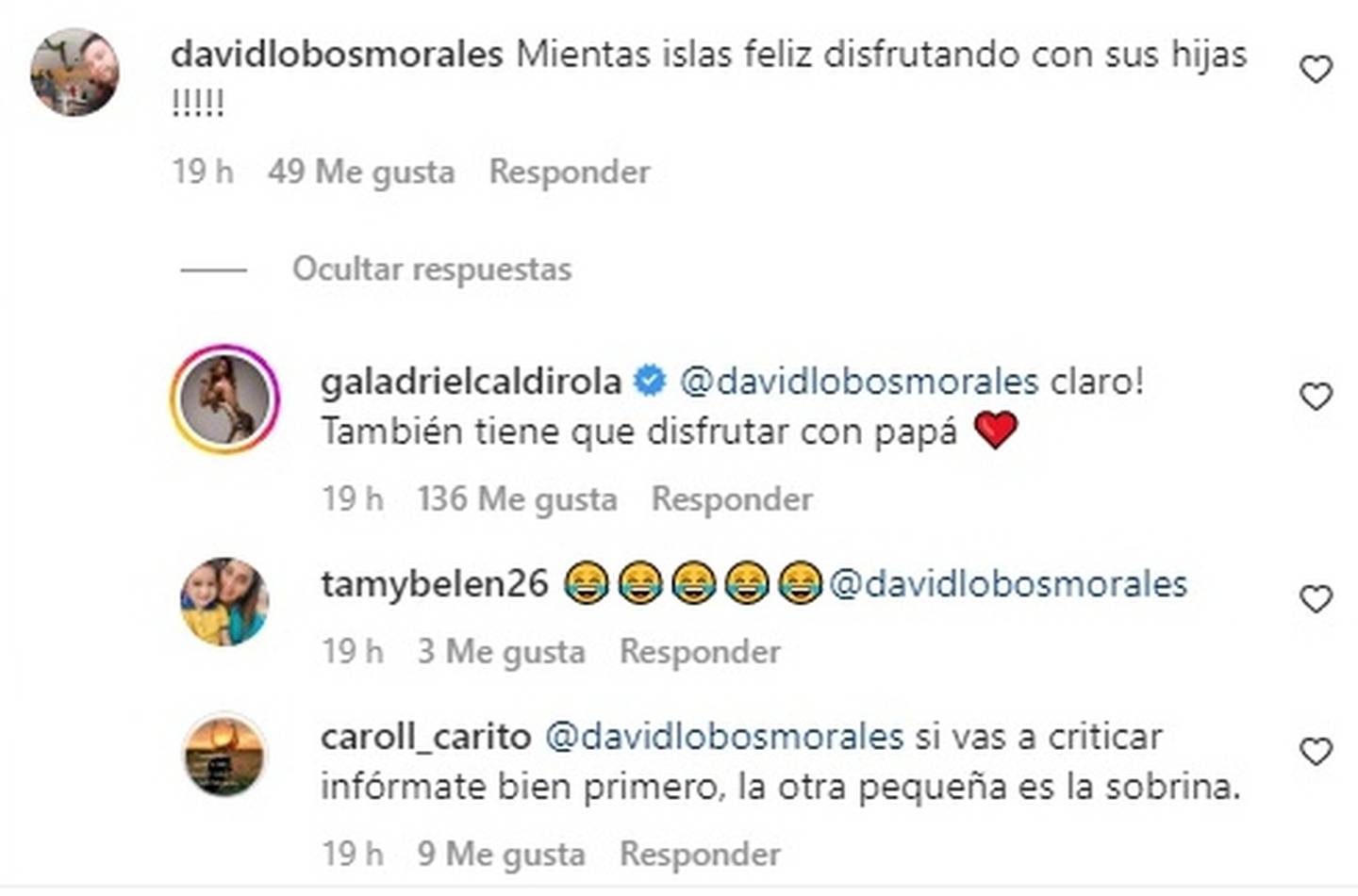 La española se molestó con los fans que le criticaron viajar a Colombia junto a sus amigos y dejar a su hija con su exmarido, Mauricio Isla.