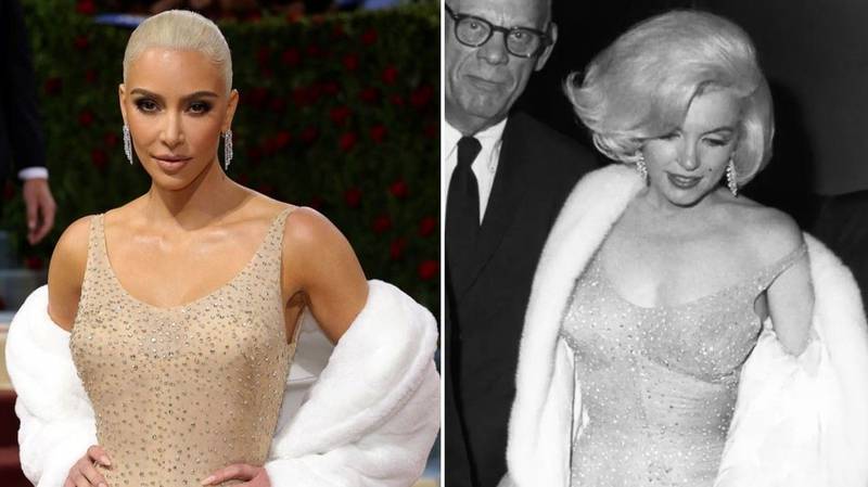  Lo que Kim Kardashian tuvo que hacer para entrar en el vestido de Marilyn Monroe – Publimetro Chile
