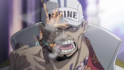 One Piece se viraliza en TikTok con un majestuoso y ridículo cosplay de Akainu