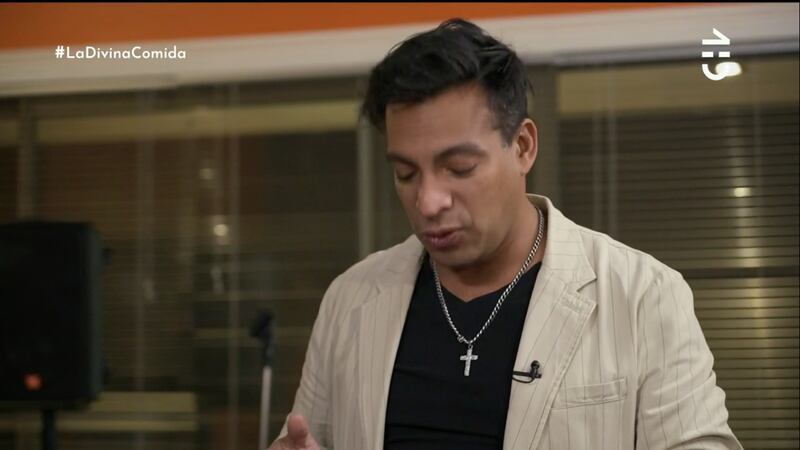 Juan David Rodríguez en “La Divina Comida” | Captura: CHV