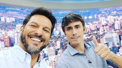 “Polos opuestos…”: La nueva dupla televisiva de Rafa Cavada y Roberto Cox generó diversas reacciones en redes sociales
