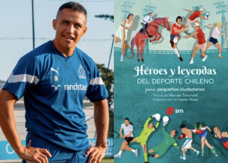 Alexis Sánchez y el libro “Héroes y Leyendas del Deporte Chileno”