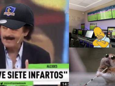 “Tuve siete infartos”: Los memes tras el frenético empate entre Colo Colo y U. Católica