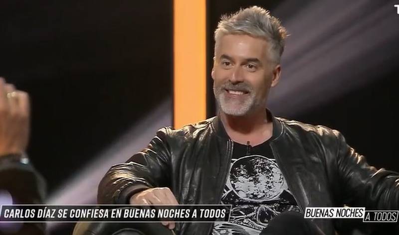 Carlos Díaz fue el invitado de este lunes en "Buenas noches a todos" de TVN.