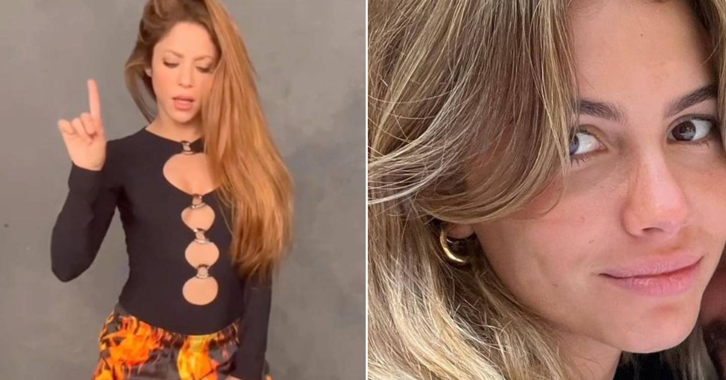 ¿Coincidencia? Shakira y Clara Chía tienen más en común de lo que parece, no solo el color negro de sus looks, también su inclinación por los lentes de sol.