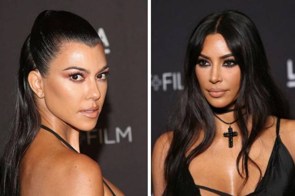 La relación entre Kim y Kourtney Kardashian está en un punto de quiebre en el inicio de la 4ta temporada del reality