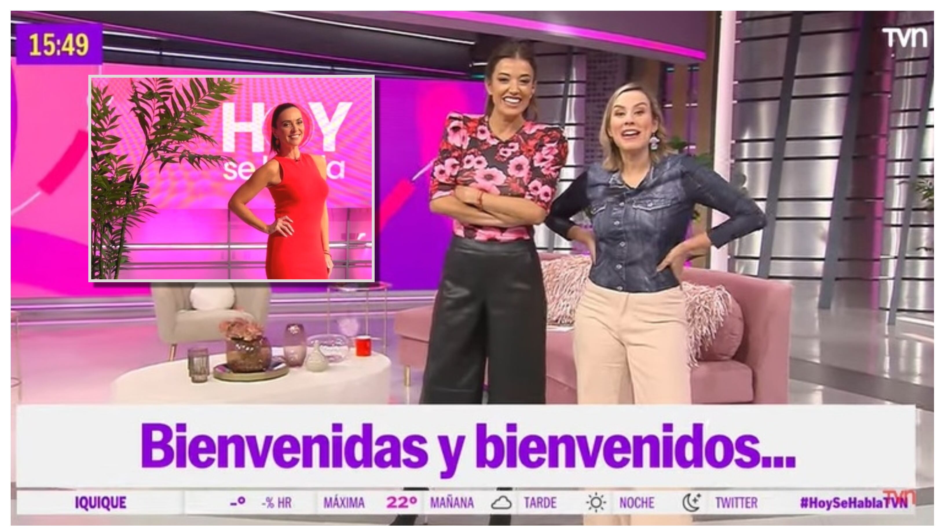 Las animadoras comentaron este martes la inesperada ausencia de María Elena Dressel en el panel del programa de TVN.