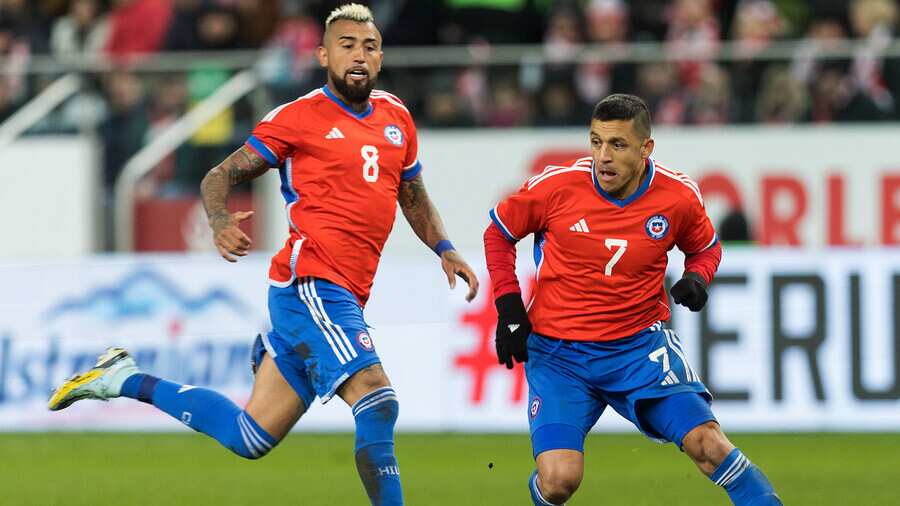 Arturo Vidal y Alexis Sánchez