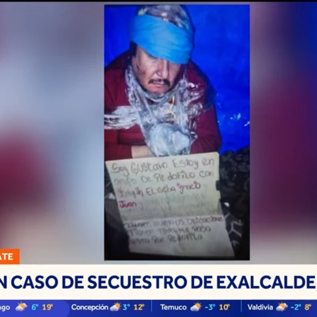 Secuestrador de exalcalde Gonzalo Montoya envía audio extorsivo a familiares Secuestrador de exalcalde Gonzalo Montoya envía audio extorsivo a familiares