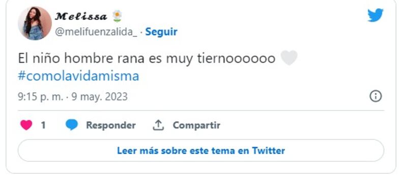 Captura de Twitter