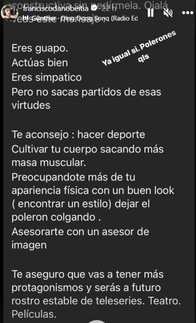 Francisco Dañobeitía | Instagram
