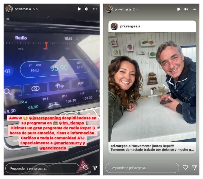 Priscilla Vargas no quedó al margen del anuncio de José Luis Repenning de dejar Mega para recalar en Canal 13.