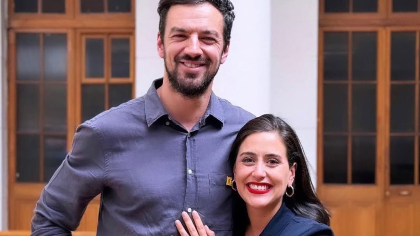 Alcalde Tomás Vodanovic y alcaldesa Macarena Ripamonti