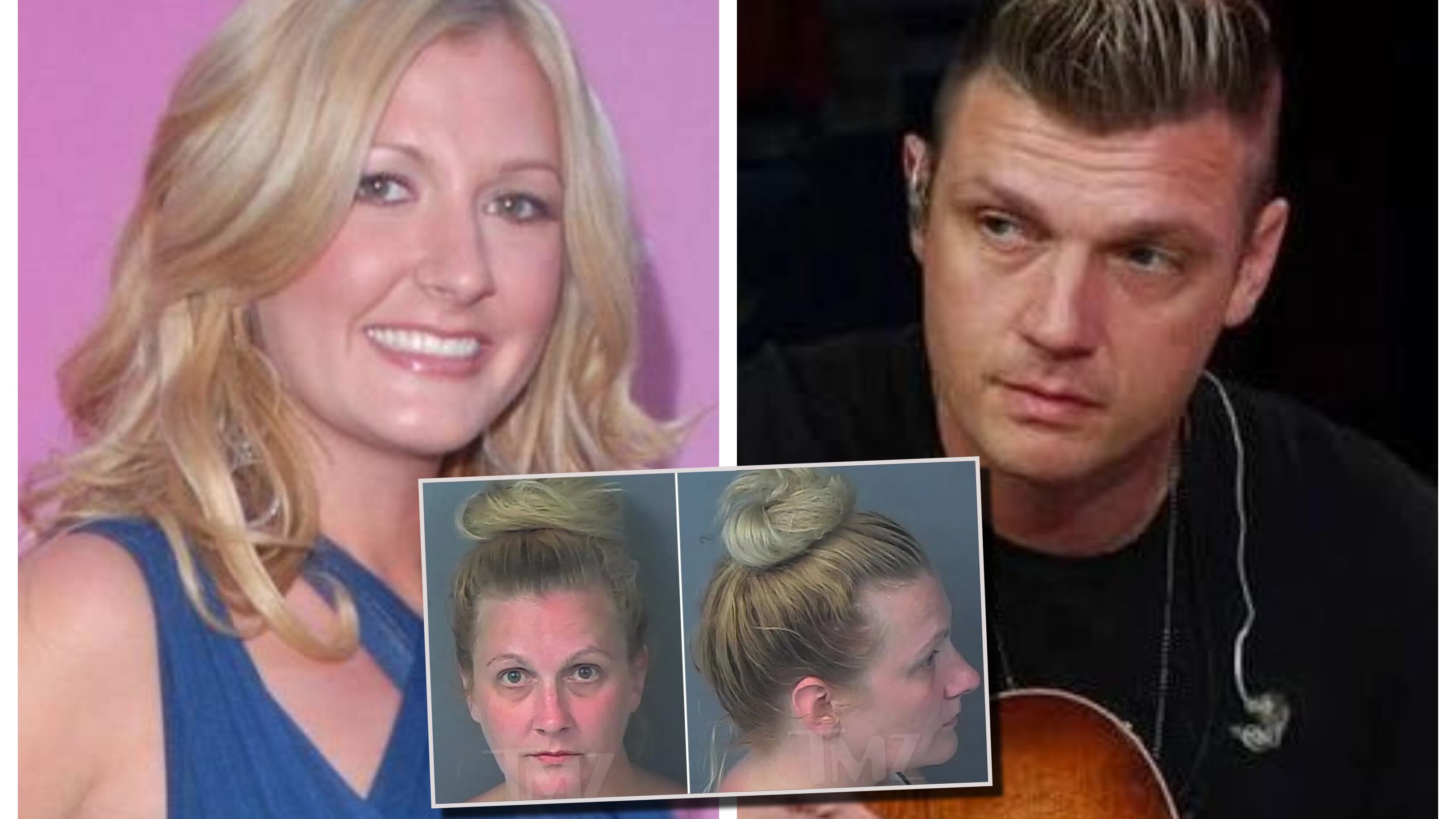 La hermana del cantante fue detenida por policías de Florida acusada de robo y posesión de drogas.