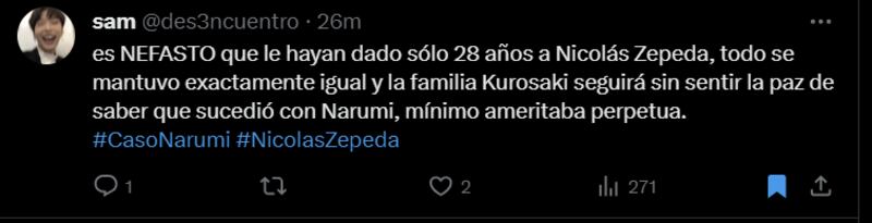 Caso de Nicolás Zepeda | X