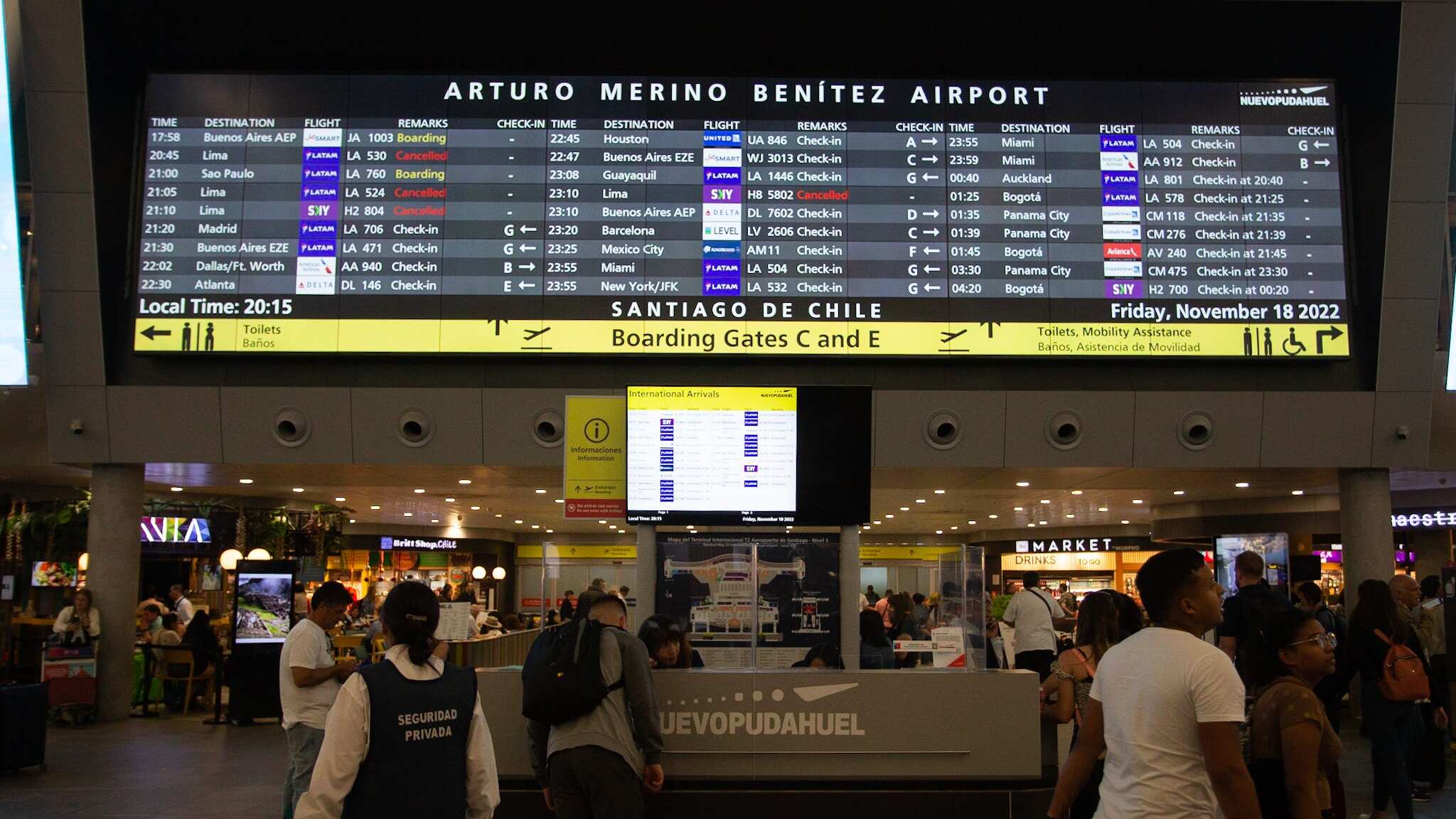 aeropuerto de santiago