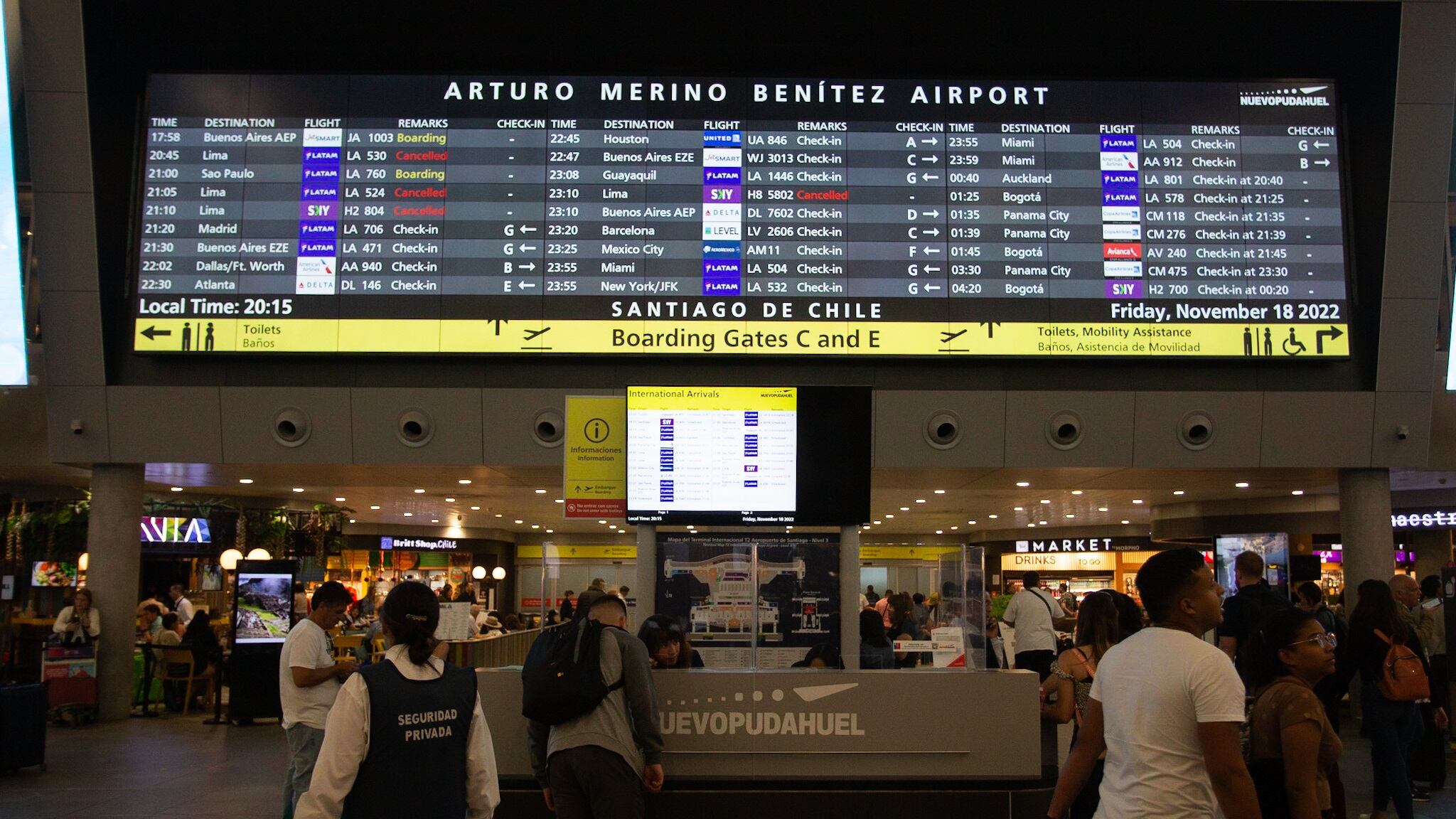 aeropuerto de santiago