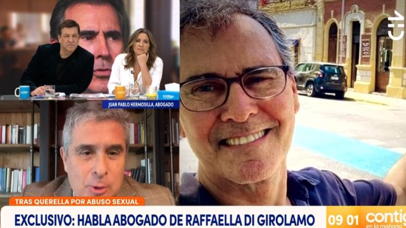 Juan Pablo Hermosilla, abogado de Raffaella Di Girolamo | CHV