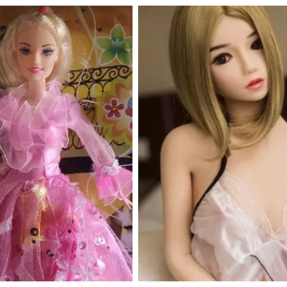 Abuela impactada por muñecas sexuales en tienda chilena Abuela impactada por muñecas sexuales en tienda chilena
