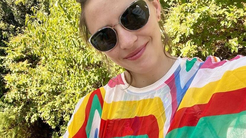 La periodista contó la anécdota de haberse reencontrado con el Uber que la ayudó en su viaje a la clínica para tener a su segundo bebé en sus historias de Instagram.