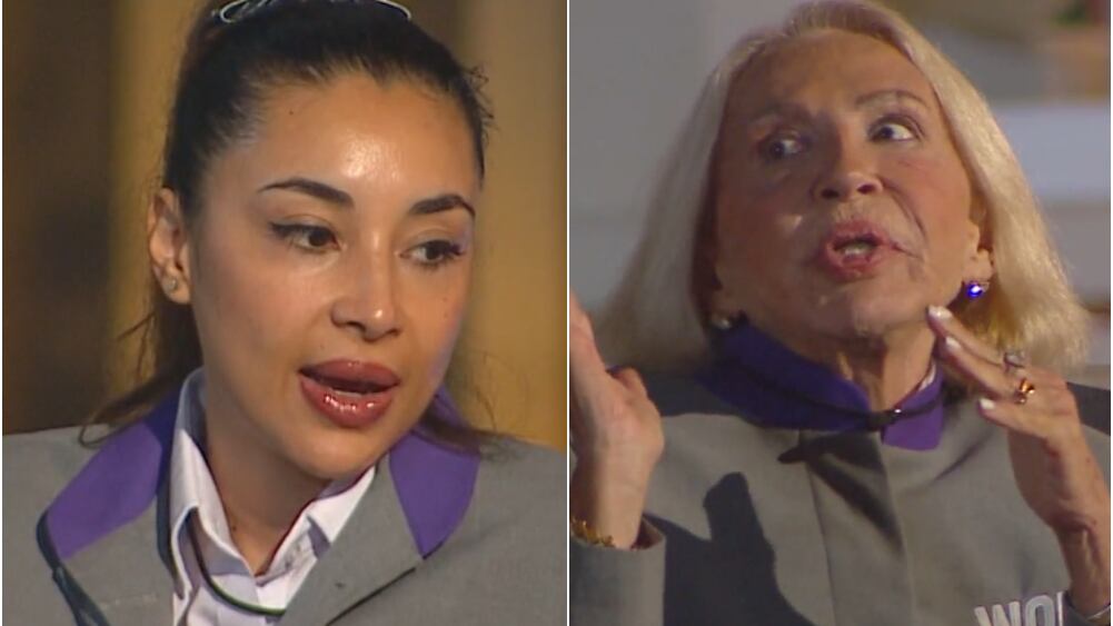 Arenita y Laura Bozzo se dijeron de todo en el cara a cara de El Internado