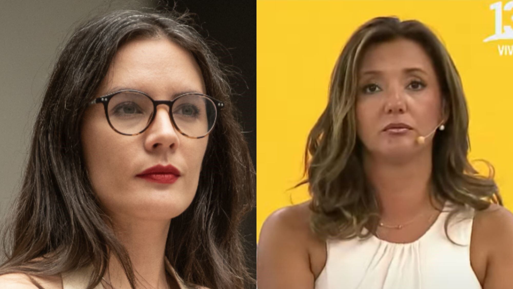 Camilla Vallejo y Priscilla Vargas