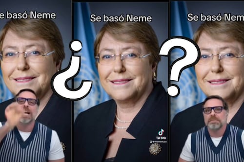 ¿Qué dijo realmente José Antonio Neme sobre Michelle Bachelet?