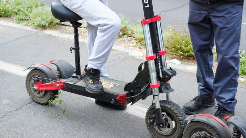 Scooters eléctricos | Fuente: X de @MTTChile