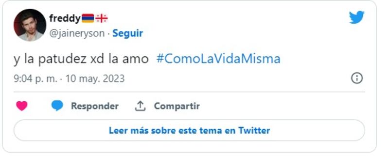 Captura de Twitter