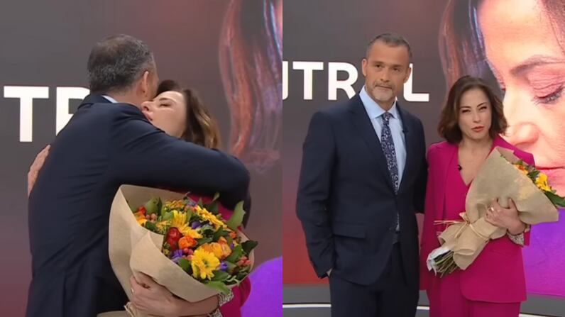 Último día de Constanza Santa María en TVN | Captura: 24 Horas Central