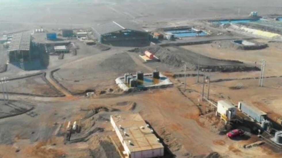 Mina Pampa Camarones, Arica.