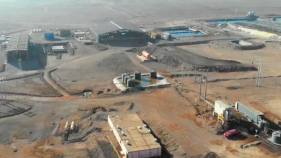 Mina Pampa Camarones, Arica.