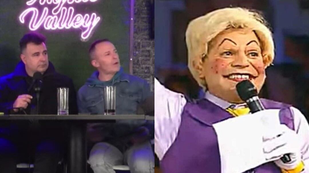 Kurt Carrera, Claudio Moreno y Pablo Zamora como Popin