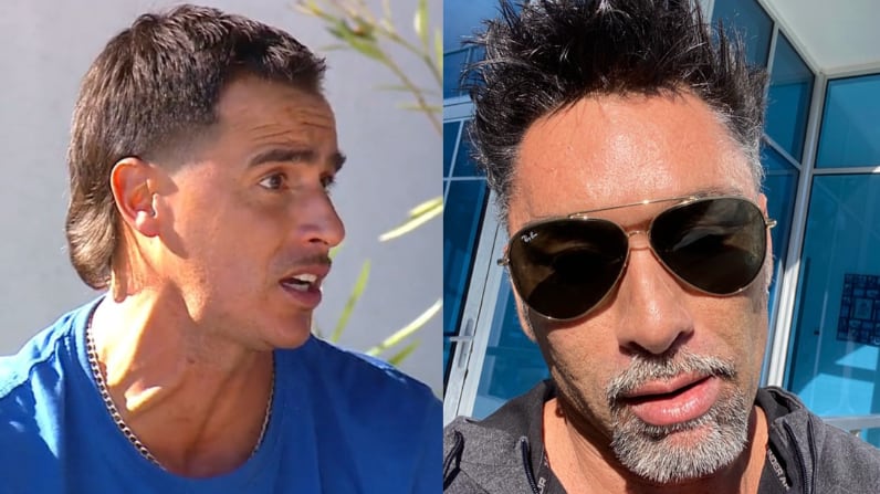 Camilo Huerta y Marcelo “Chino” Ríos | Fuente: Canal 13 e Instagram @marceloriosoficial