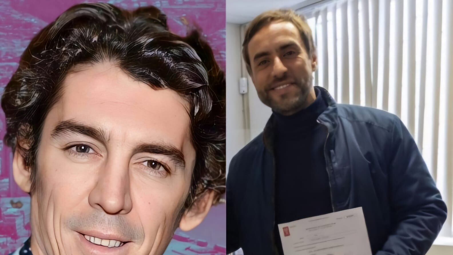 Actores Felipe Ríos y Álvaro Gómez