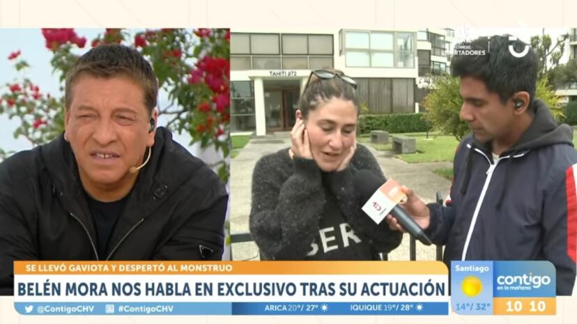 Julio César Rodríguez y Belén Mora | Instagram: CHV