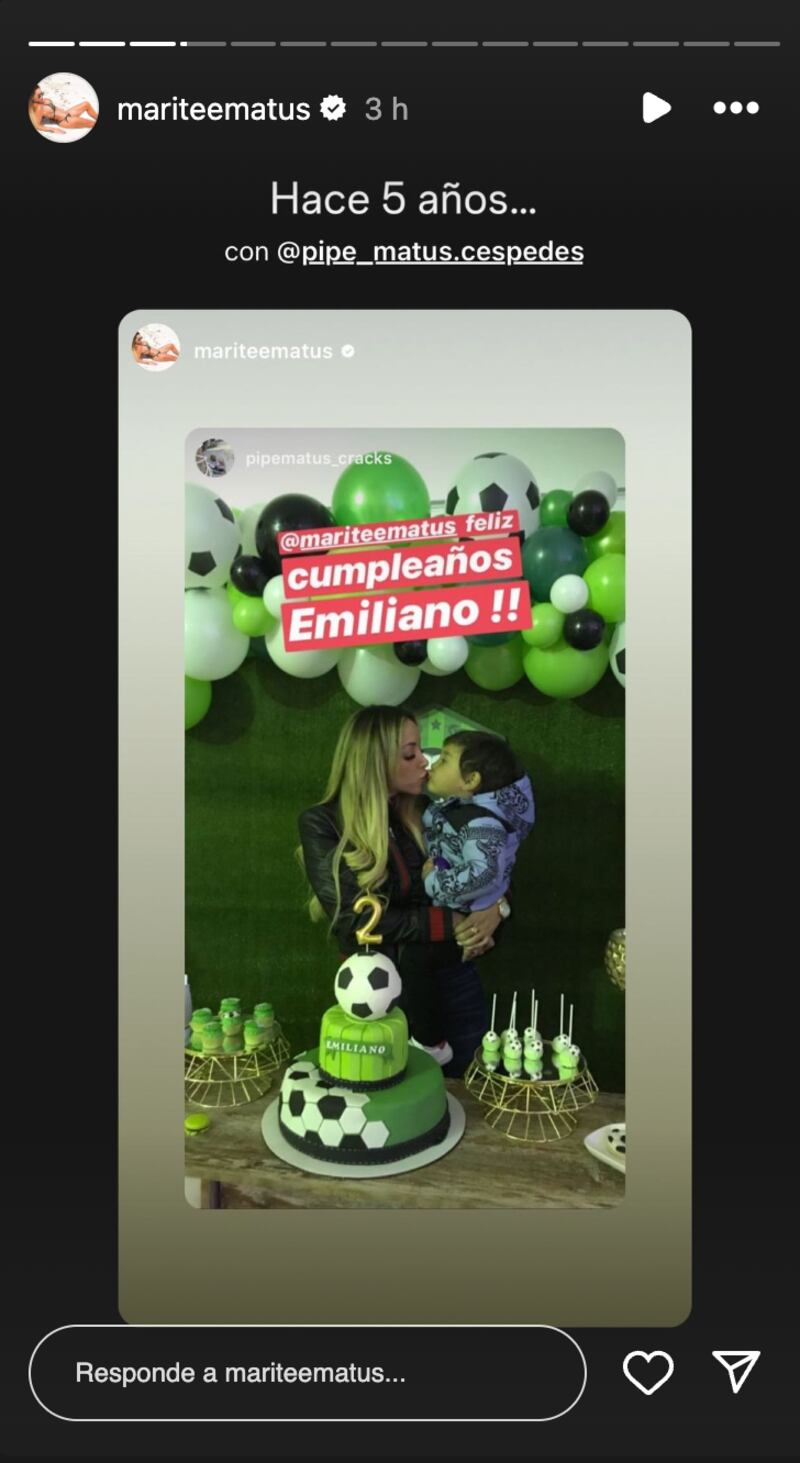 Historia de Marité Matus | Fuente: Instagram