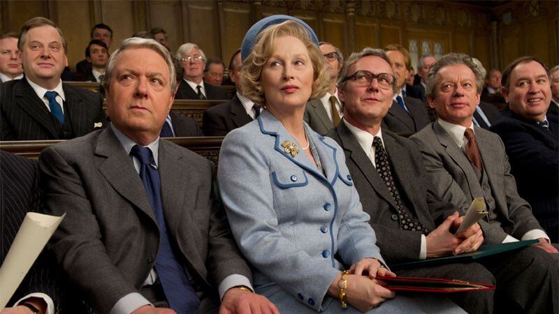 Meryl Streep en Damas de Hierro.