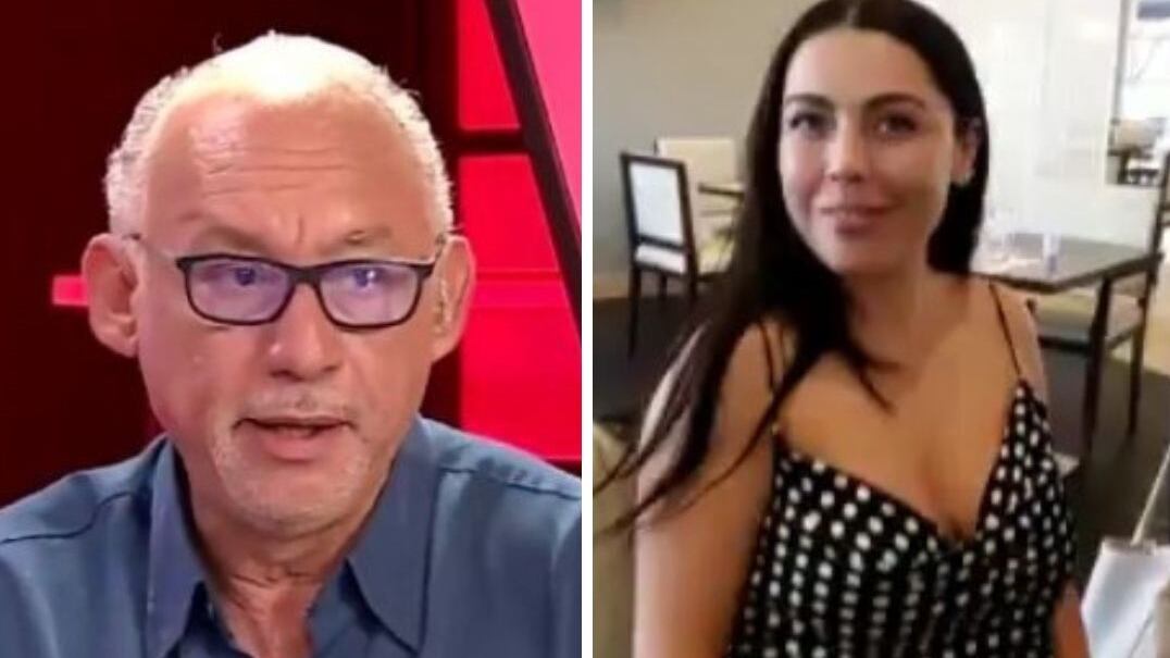 Mauricio Israel y Daniela Aránguiz