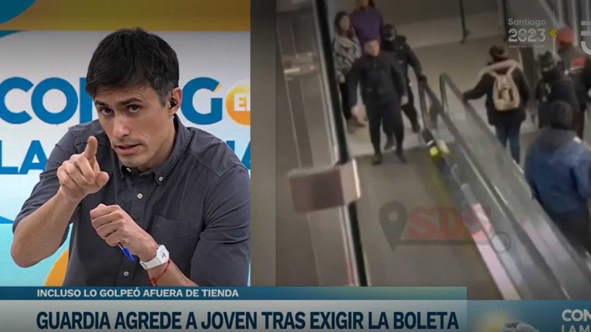 Roberto Cox en "Contigo en la mañana" | Captura