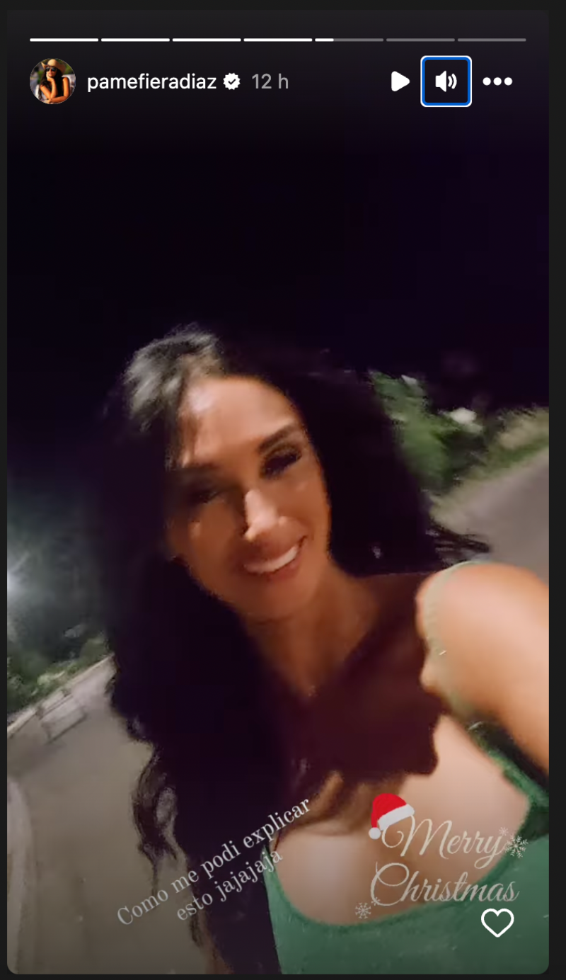 Pamela Díaz Historias - Fuente: Instagram