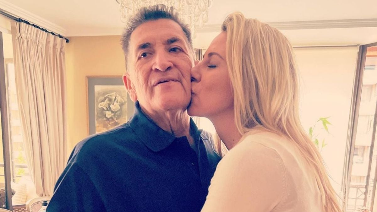 Gisella Gallardo y su padre | Instagram